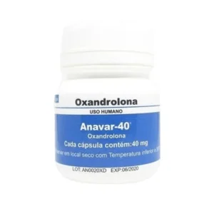 Oxandrolona 40mg - 100cps