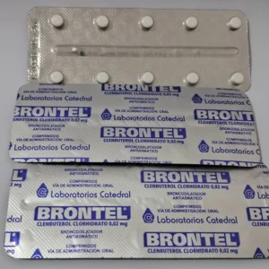 Clembuterol Cartela 10 comprimidos 0.2 mg